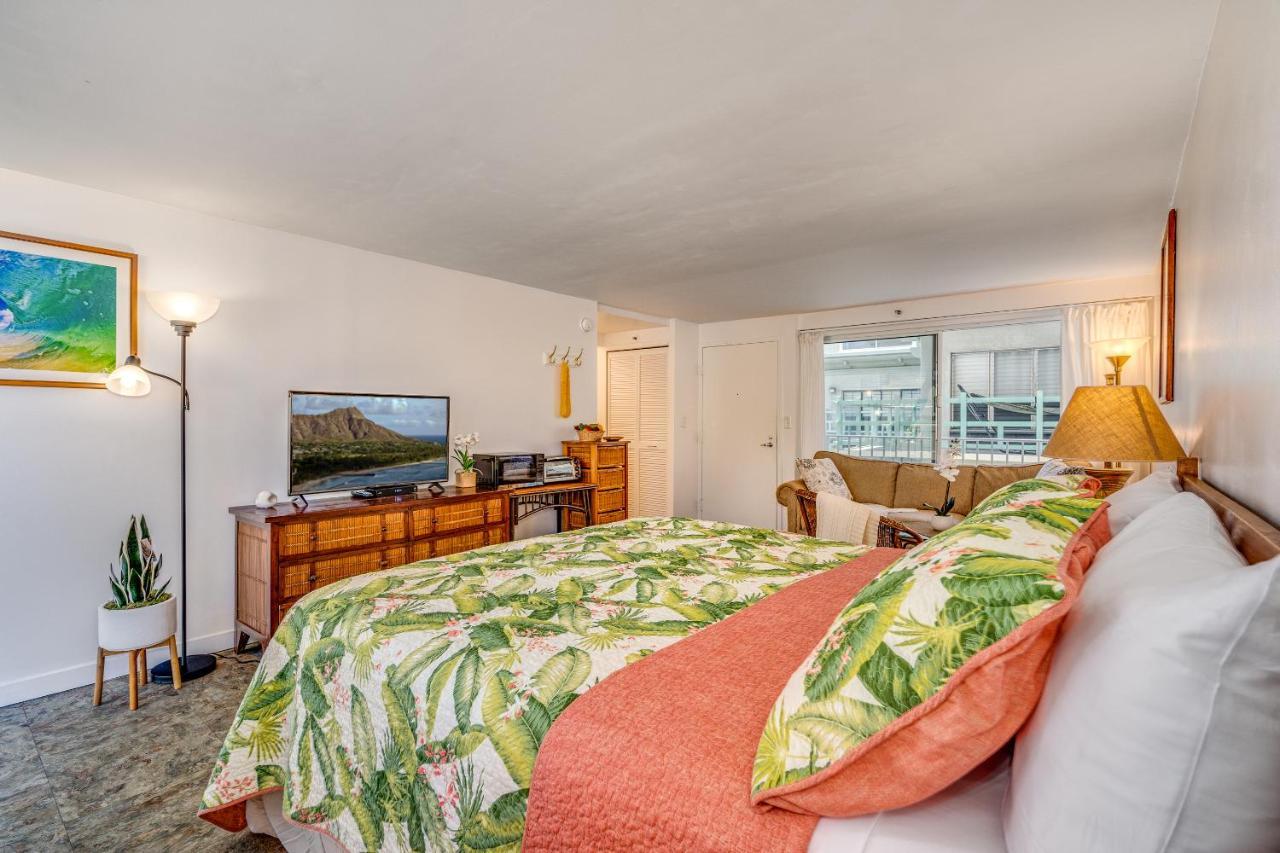 @ Marbella Lane - Breezy Studio@Diamond Head Beach Hotel Гонолулу Екстер'єр фото